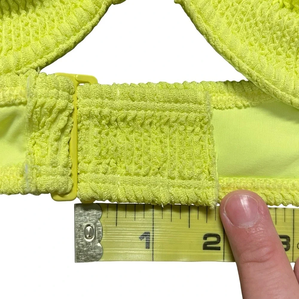 NWT Good American Always Fits Underwire Bikini Top Palo Verde Plus Size 2XL